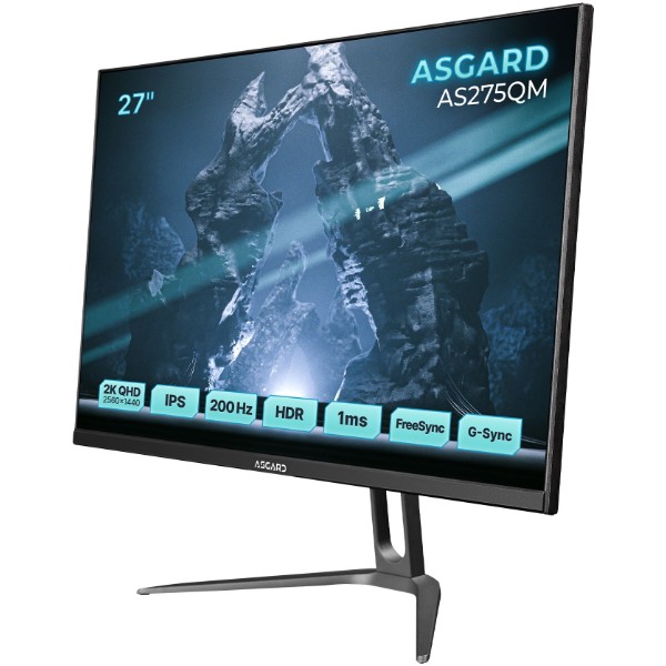 Фото - Монитор игровой ASGARD Gaming AS275QM Black