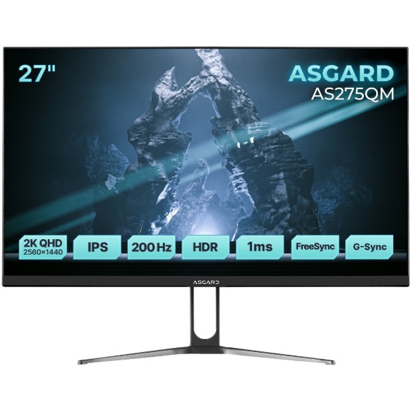 Фото - Монитор игровой ASGARD Gaming AS275QM Black