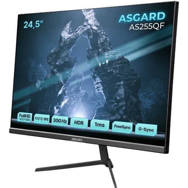 Фото - Монитор игровой ASGARD GamingAS255QF Black