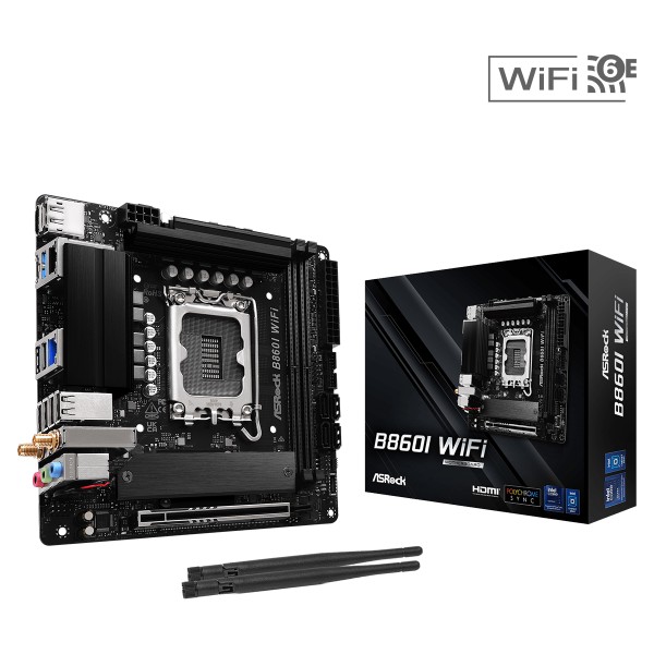 Фото - Материнська плата ASRock B860I WIFI