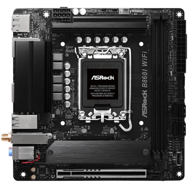 Фото - Материнська плата ASRock B860I WIFI