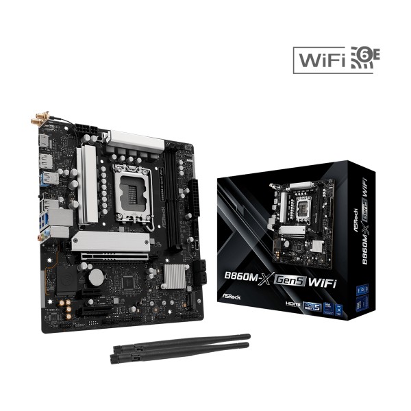 Фото - Материнська плата ASRock B860M-X GEN5 WIFI