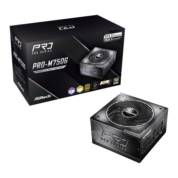 Фото - Блок питания для ПК ASRock PRO-M750G