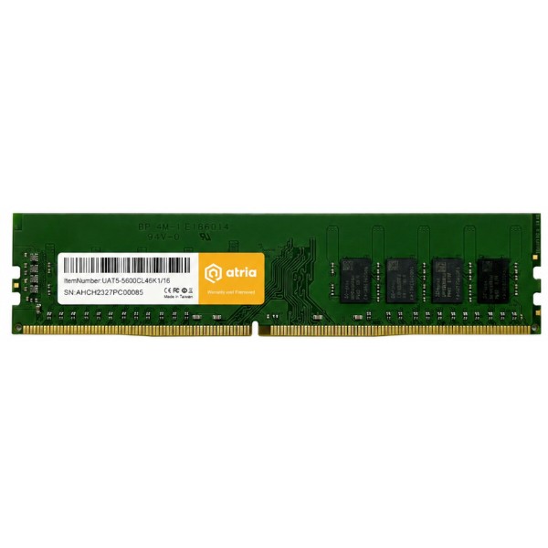 Фото - Память DDR ATRIA 8Gb DDR5 (UAT55200CL46K1/8)