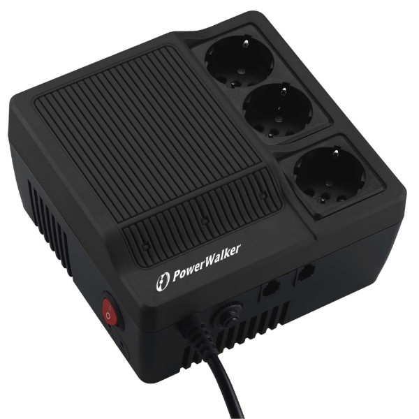 Фото - Стабилизатор напряжения PowerWalker AVR 600 (10120300) Фото - Стабилизатор напряжения PowerWalker AVR 600 (10120300)
