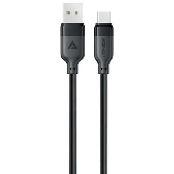 Фото - Кабель AceFast C16-04, USB to Type-C, 3A, 1.2m Black (6974316283812)