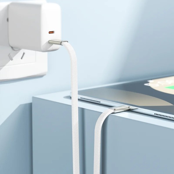 Фото - Кабель AceFast C24-01, USB to iP, 30W, 1.2m White (6974316286240)