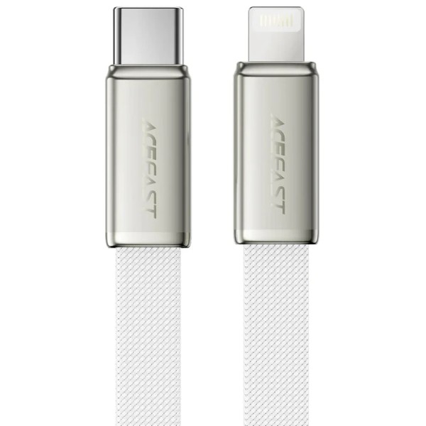 Фото - Кабель AceFast C24-01, USB to iP, 30W, 1.2m White (6974316286240)
