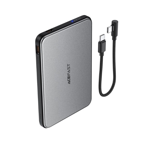 Фото - Батарея мобильная AceFast M30-5000 PD20W Black (6974316286004)