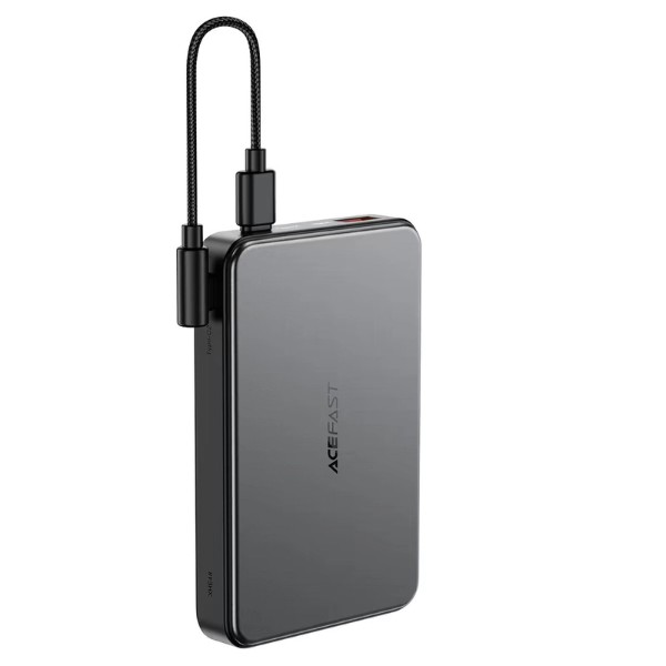 Фото - Батарея мобільна AceFast M31-10000 22.5W Black (6974316286011)