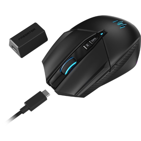 Фото - Миша бездротова ігрова Acer USB OPTICAL PREDATOR CESTUS 535 (GP.MCE11.043)