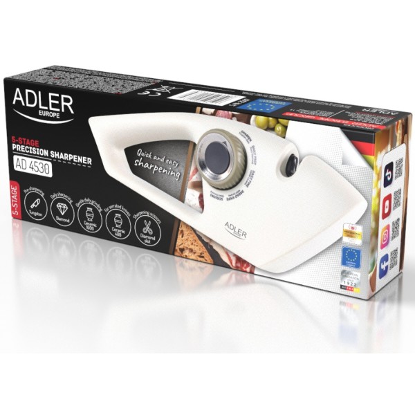 Фото - Точилка кухонных ножей электрическая Adler AD 4530