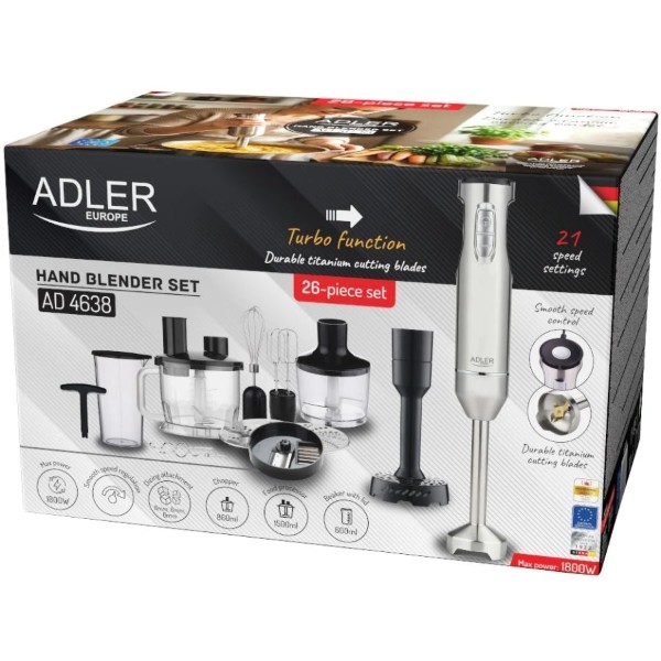Фото - Блендер погружной Adler AD4638