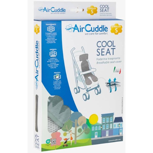 Фото - Вкладыш в коляску AirCuddle Cool Seat Smoke (CS-S-SMOKE)