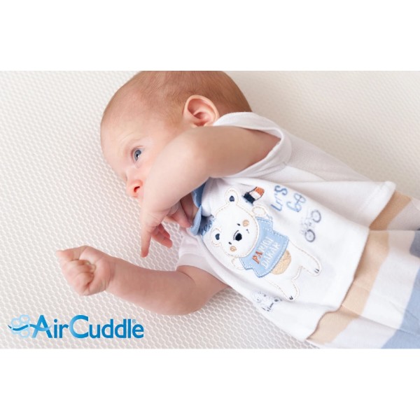 Фото - Матрац прямокутний дитячий AirCuddle Bambio Safe Combo 60x120 см (SC-BA-120)