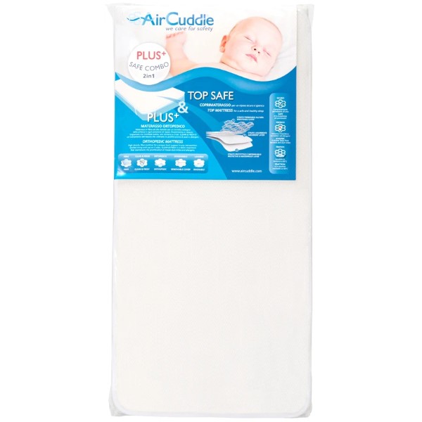 Фото - Матрас прямоугольный детский AirCuddle Plus Safe Combo 60x120 см (SC-PL-120)