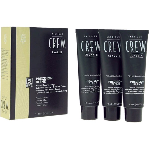 Фото - Система маскировки седины American Crew Precision Blend Shades 7-8 (738678248362)