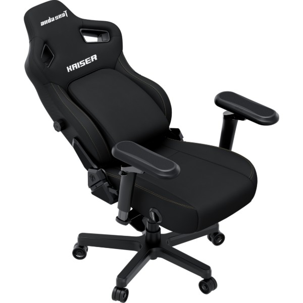 Фото - Крісло для геймерів Anda Seat Kaiser 4 V2 Size XL Black Fabric (AD12YDDC-XLL-20-B-CF-03)