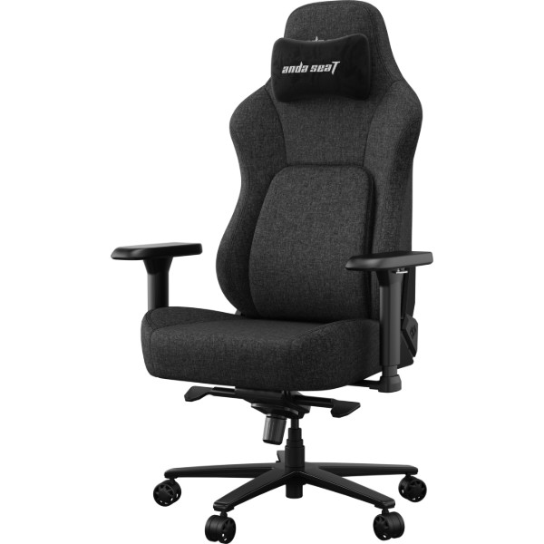 Фото - Крісло для геймерів Anda Seat Phantom 4 Pro L Black Fabric  (AD18YSDC-72-B-F-B02)