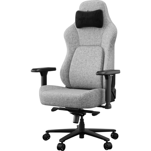 Фото - Крісло для геймерів Anda Seat Phantom 4 Pro L Gray Fabric (AD18YSDC-72-G-F-G02)