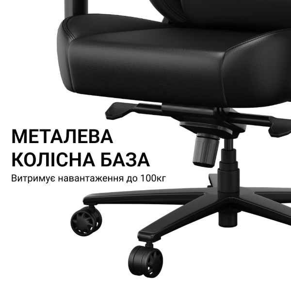 Фото - Крісло для геймерів Anda Seat Phantom 4 Pro L Gray Fabric (AD18YSDC-72-G-F-G02)