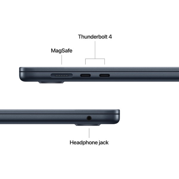 Фото - Ноутбук Apple MacBook Air 15" M4 16Gb/256Gb Midnight (Відновлений, Майже новий)