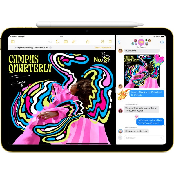 Фото - Планшет Apple iPad 11'' A16 WiFi 128Gb Blue (Восстановленный, Хорошее состояние)