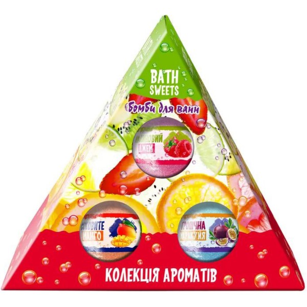 Фото - Бомбочки для ванни Rainbow Аква Шайн Rainbow Колекція ароматів (4820240940708)