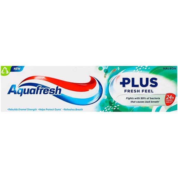 Фото - Зубна паста Aquafresh Плюс відчутна свіжість 75 мл (5054563010384)