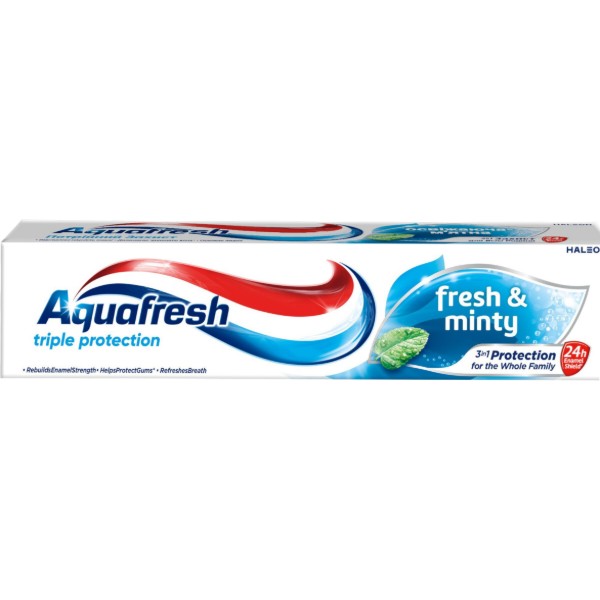 Фото - Зубна паста Aquafresh освіжаюча м`ятна 50 мл (5054563195982)