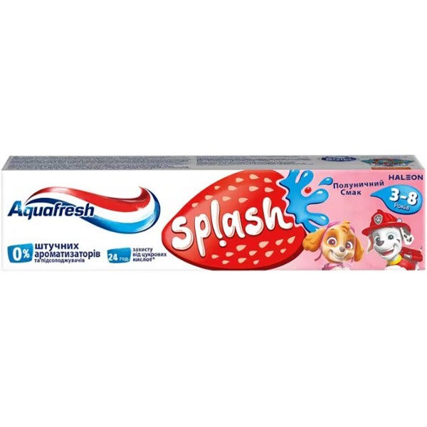 Фото - Зубна паста Aquafresh splash 50 мл (5054563278241)
