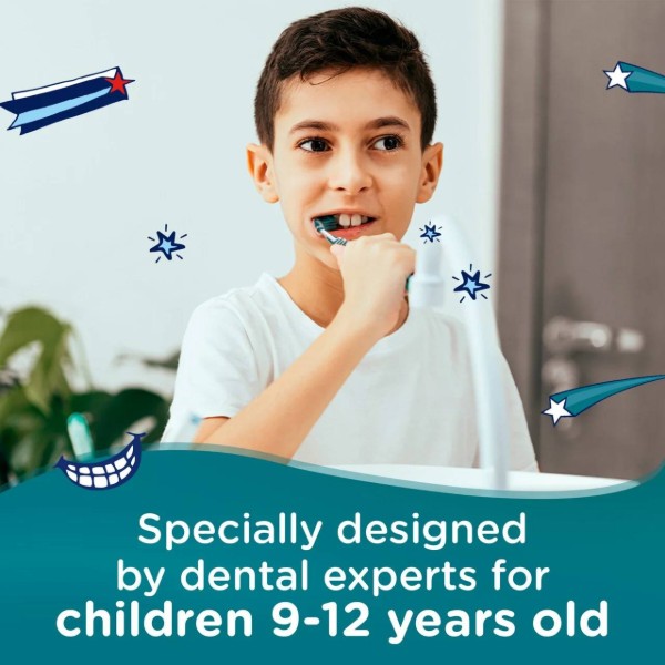 Фото - Зубная щетка мануальная детская Aquafresh Advance 9-12 лет мягкая (5054563210449)