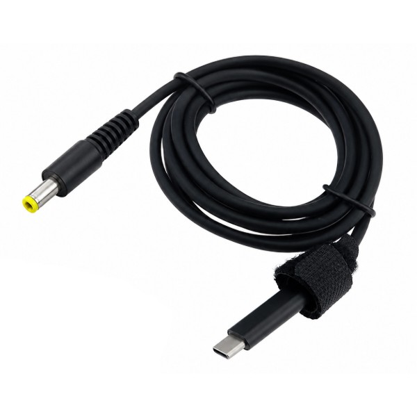 Фото - Кабель Armorstandart USB-C - DC 5.5x2.5 18.5-20V Flat 1м (ARM91553)