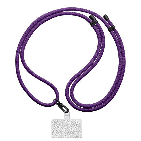 Фото - Ремінець для смартфону Armorstandart for Rope Black Amethyst with Clear holder (ARM91364)