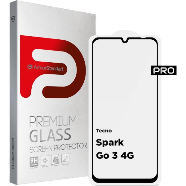 Фото - Захисне скло для смартфону Armorstandart Pro for Tecno Spark Go 3 4G (ARM91003)