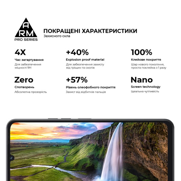 Фото - Захисне скло для смартфону Armorstandart Pro for Tecno Spark Go 3 4G (ARM91003)