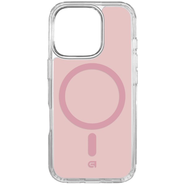 Фото - Чохол для смартфону Armorstandart Clear Hybrid MagCase for Apple iPhone 16 Pro Pink (ARM91732)