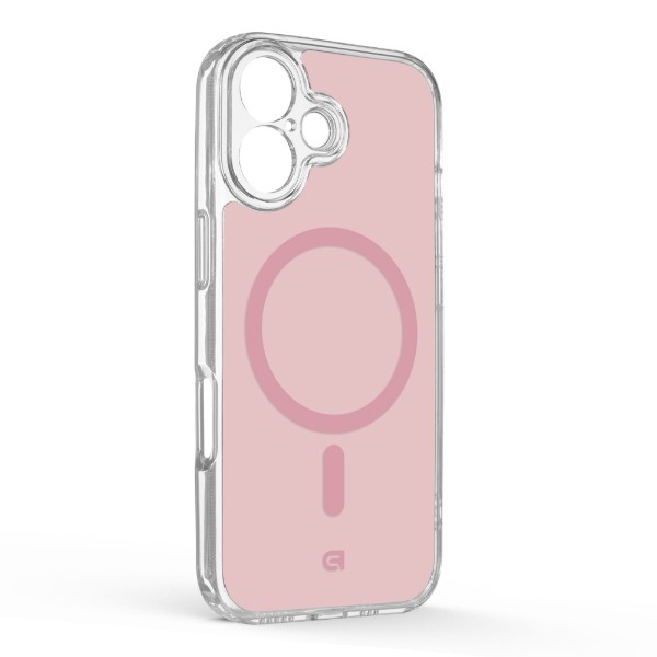 Фото - Чехол для смартфона Armorstandart Clear Hybrid MagCase for Apple iPhone 17 Pink (ARM91741)