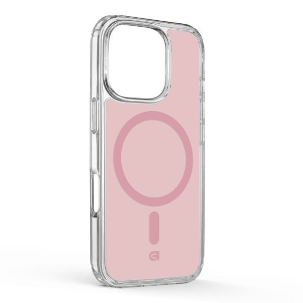 Фото - Чохол для смартфону Armorstandart Clear Hybrid MagCase for Apple iPhone 16 Pro Pink (ARM91732)