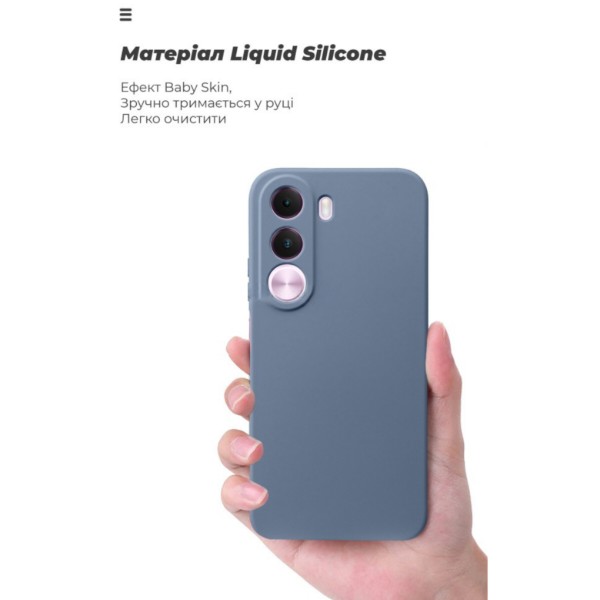 Фото - Чехол для смартфона Armorstandart ICON for Realme C100i 4G / C100x 4G Camera cover Winter Blue (ARM92430)