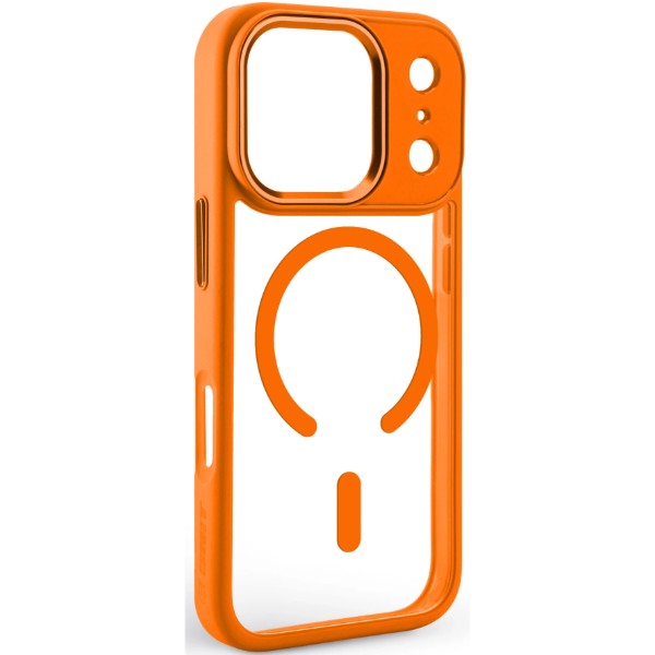 Фото - Чохол для смартфону Armorstandart Unit-C MagCase for Apple iPhone 17 Pro Orange + Black Button Set (ARM90588) Фото - Чохол для смартфону Armorstandart Unit-C MagCase for Apple iPhone 17 Pro Orange + Black Button Set (ARM90588)