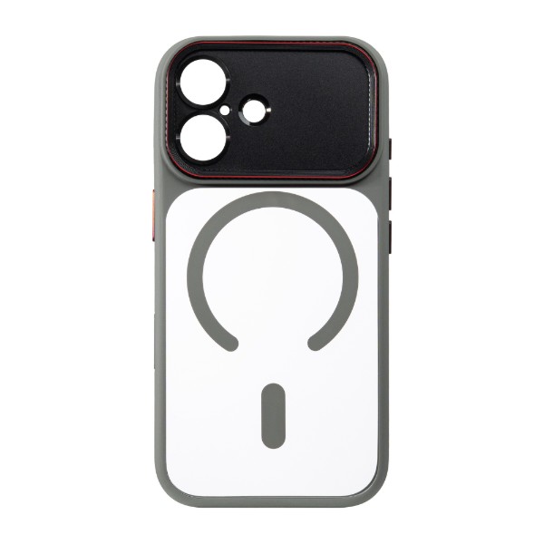 Фото - Чохол для смартфону Armorstandart Y17 MagCase for Apple iPhone 16 Grey (ARM91500) Фото - Чохол для смартфону Armorstandart Y17 MagCase for Apple iPhone 16 Grey (ARM91500)