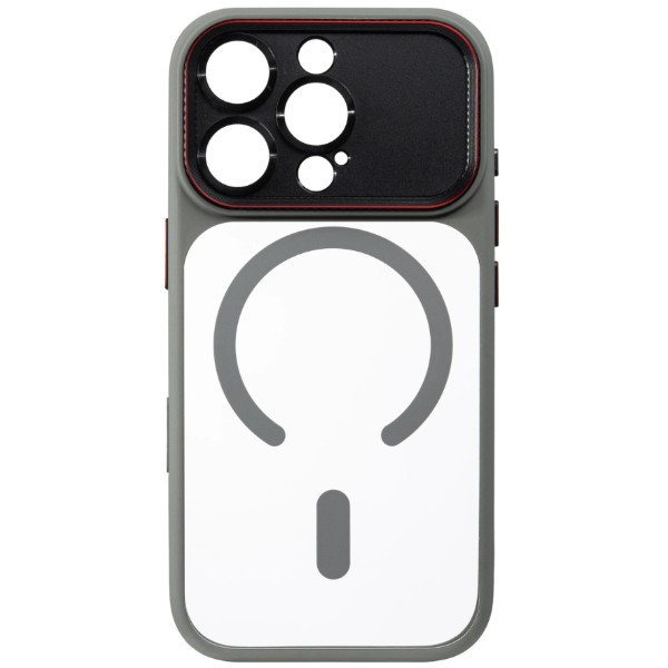 Фото - Чохол для смартфону Armorstandart Y17 MagCase for Apple iPhone 16 Pro Grey (ARM91504) Фото - Чохол для смартфону Armorstandart Y17 MagCase for Apple iPhone 16 Pro Grey (ARM91504)