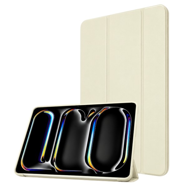Фото - Чохол для планшета BeCover Tri Fold Soft TPU Silicone for Apple iPad Pro 11" M5 2025 Beige (715990)