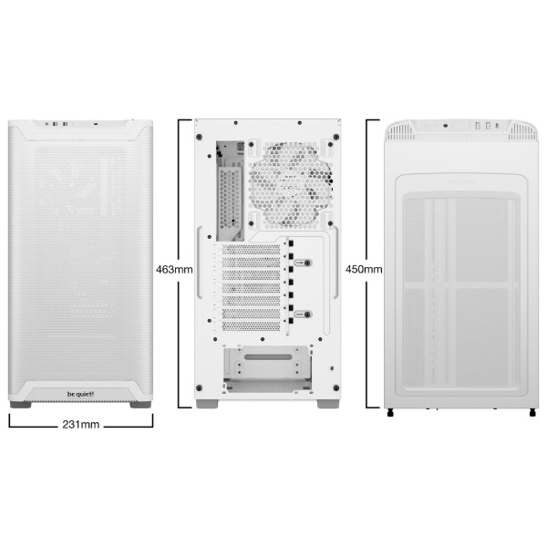 Фото - Корпус Be quiet! Pure Base 501 Airflow White (BG075)