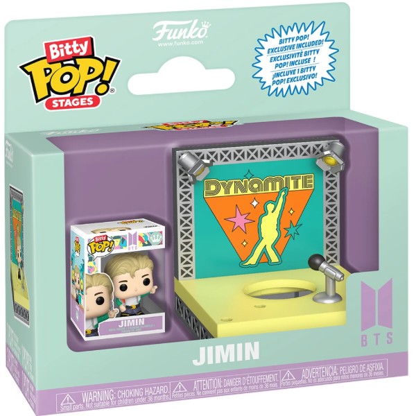 Фото - Колекційна фігурка набір FUNKO BITTY POP! Stages серії BTS - ЧІМІН (Dynamite) (86736)