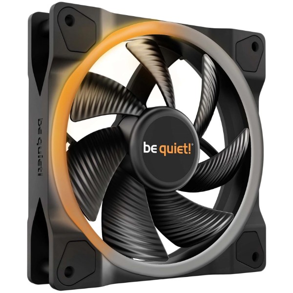 Фото - Корпусный вентилятор Be quiet! Light Wings 120mm PWM Black (BL072)