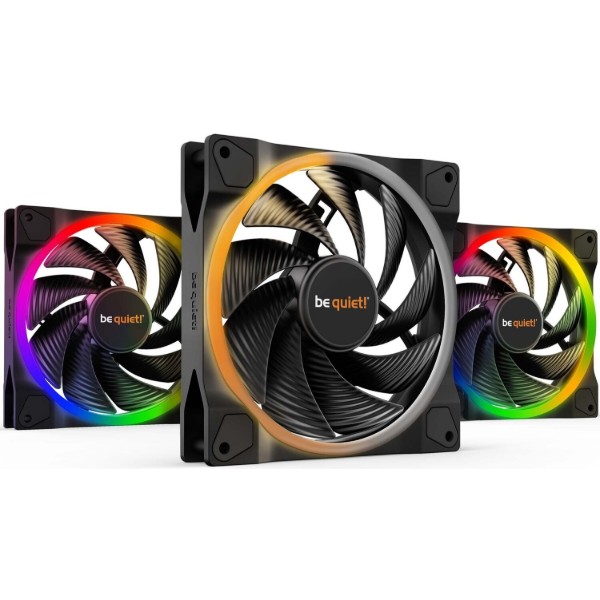 Фото - Корпусний вентилятор Be quiet! Light Wings 140mm PWM Triple Pack (BL079)