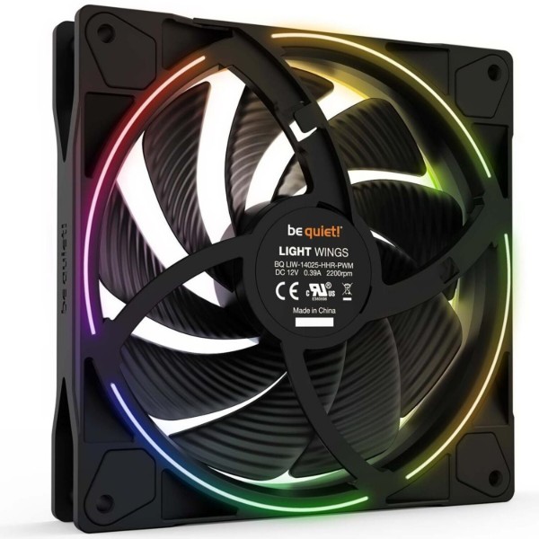 Фото - Корпусний вентилятор Be quiet! Light Wings 140mm PWM Triple Pack (BL079)