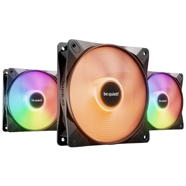 Фото - Корпусний вентилятор Be quiet! Light Wings LX 120mm PWM 3-Pack Black (BL121)